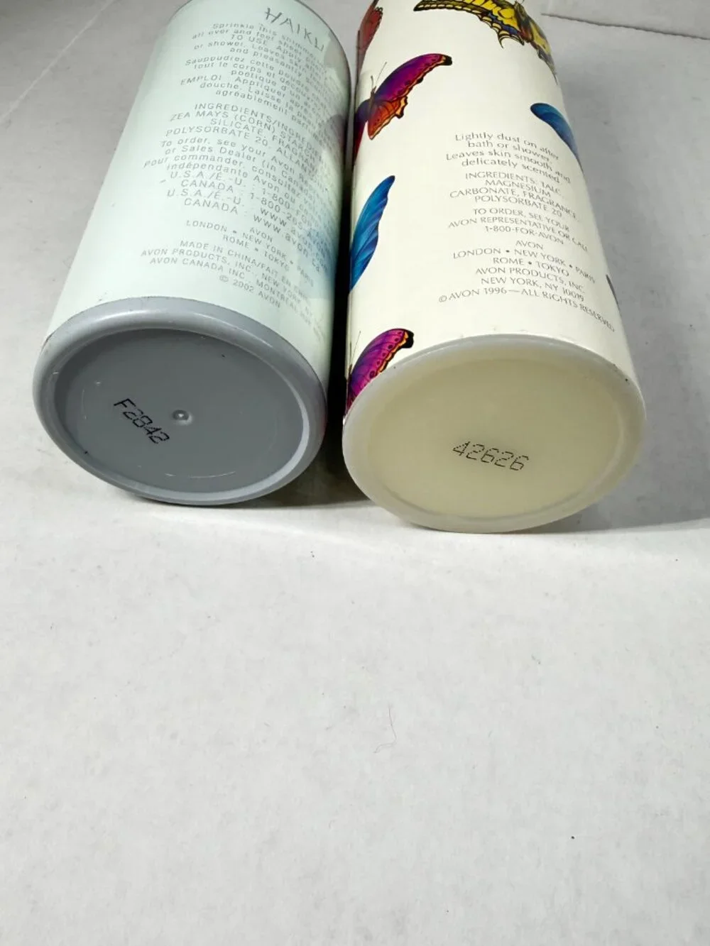 Avon perfumed talc